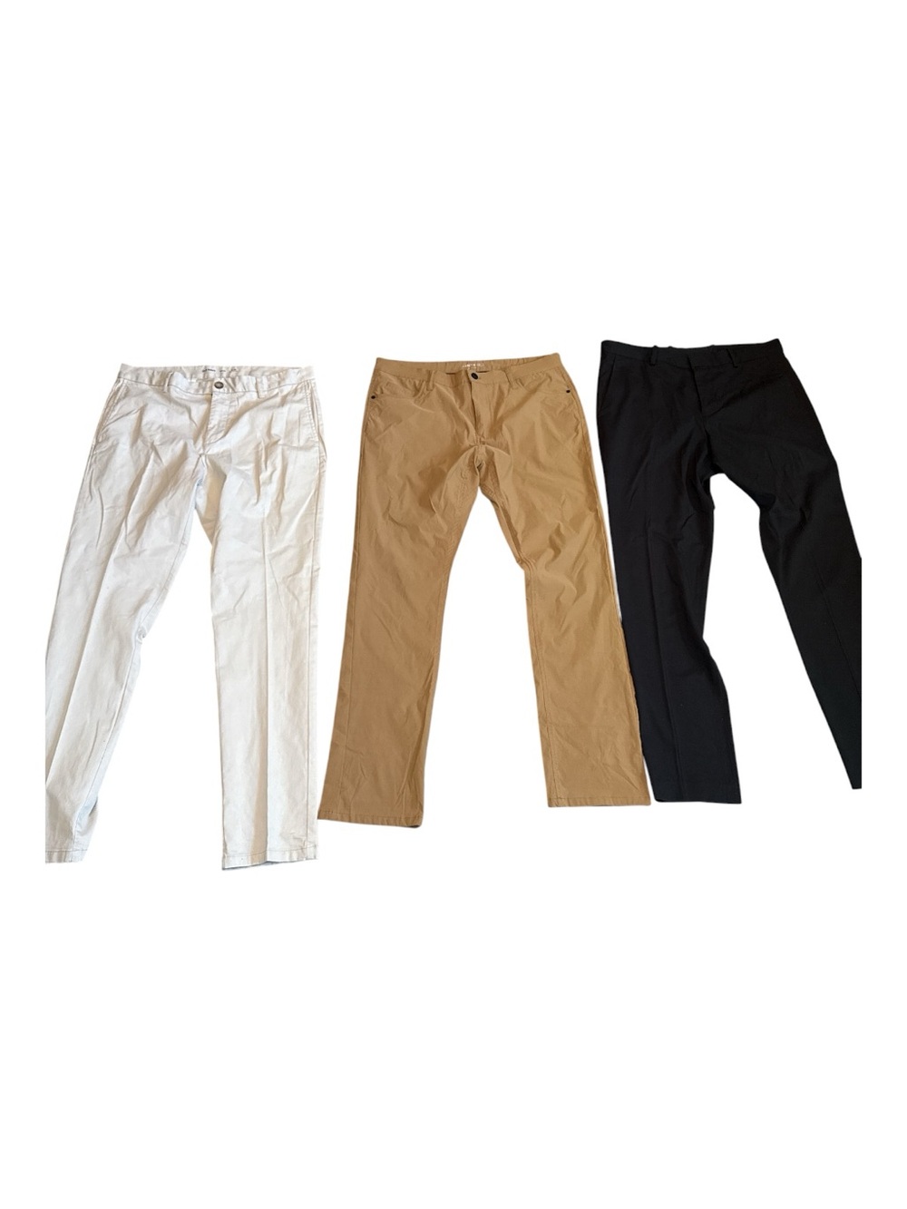 Old Navy Kenneth Cole & Perry Elllis Men's 34x32 Pants LOT OF 3 Slim Fit